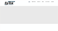Desktop Screenshot of hy-tek.net
